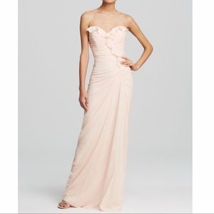 Bagdley Mischka Blush pink evening gown